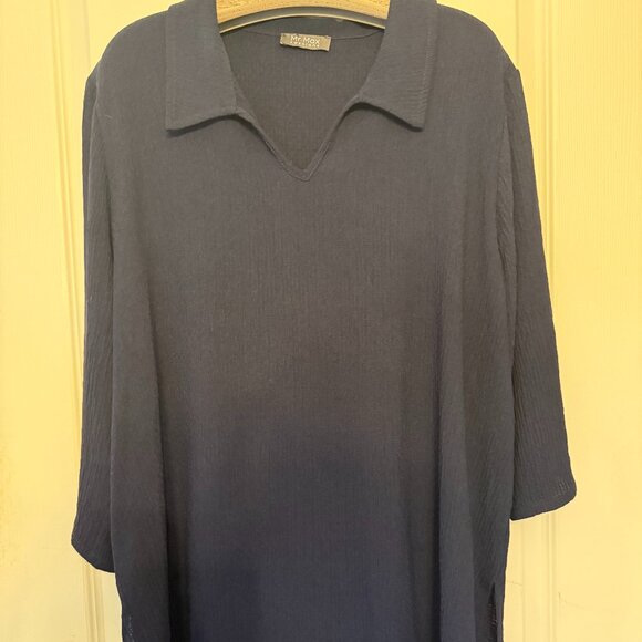 Blue collared Shirt - Picture 1 of 2